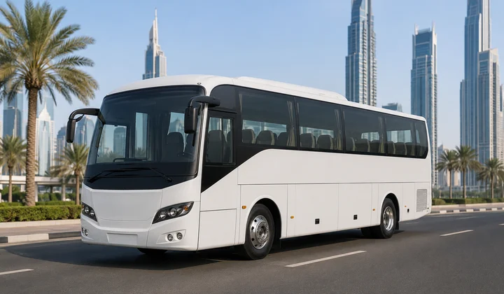 Toyota Coaster-style passenger bus