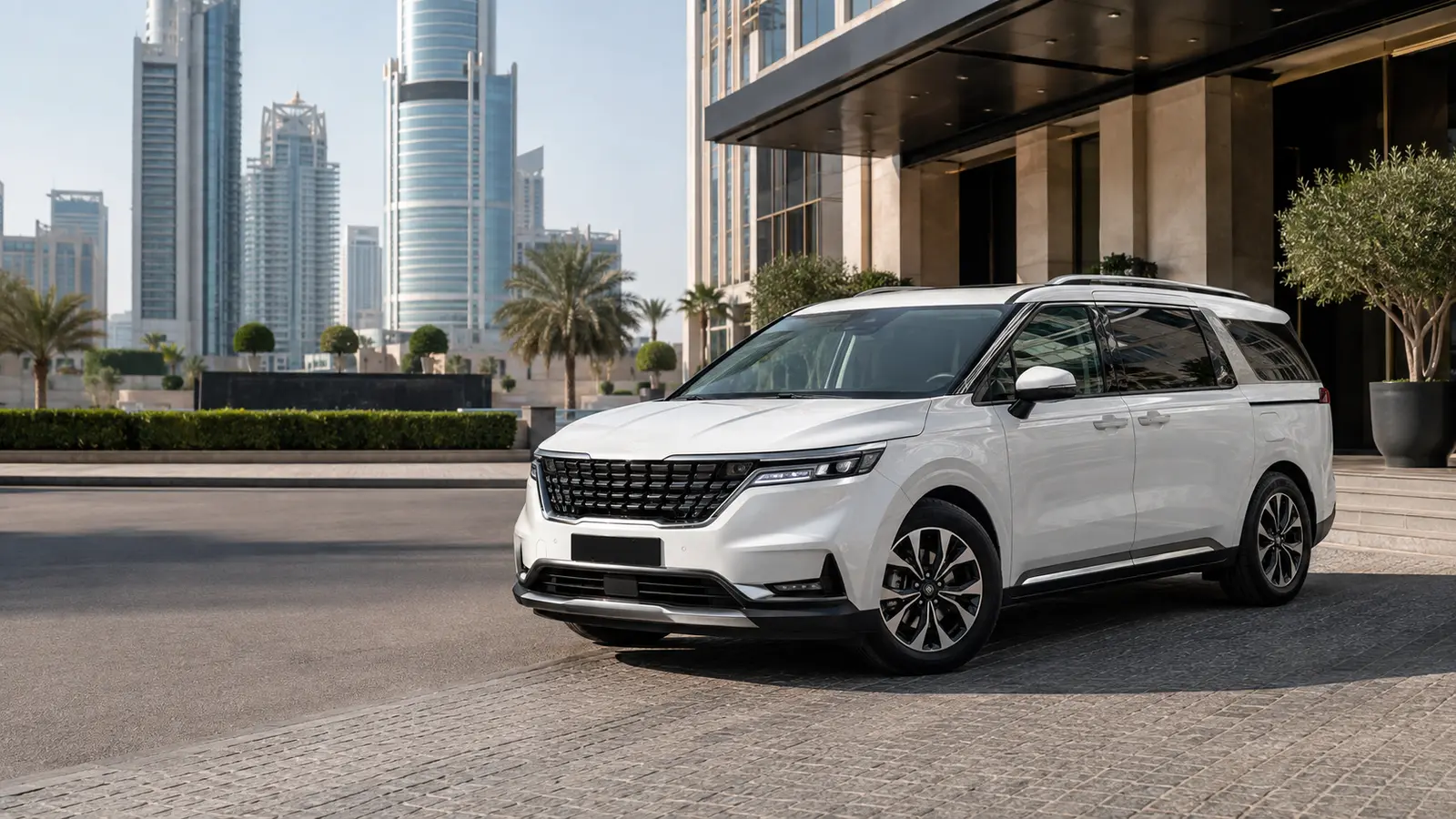 8 seater car rental in Dubai