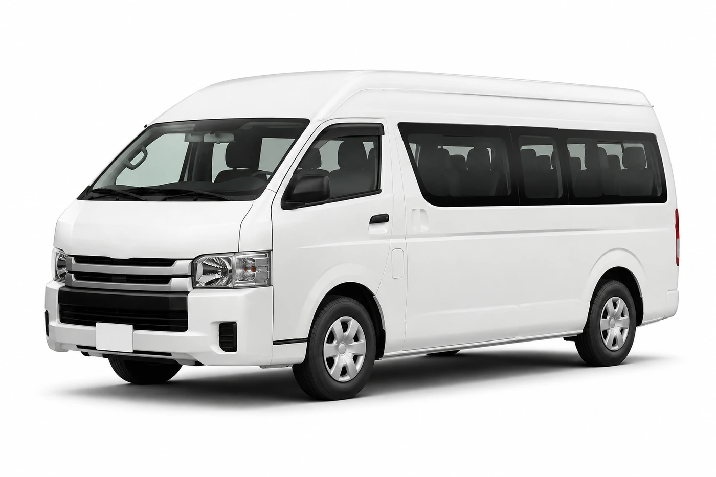 12 Seater Hiace available from Bus World