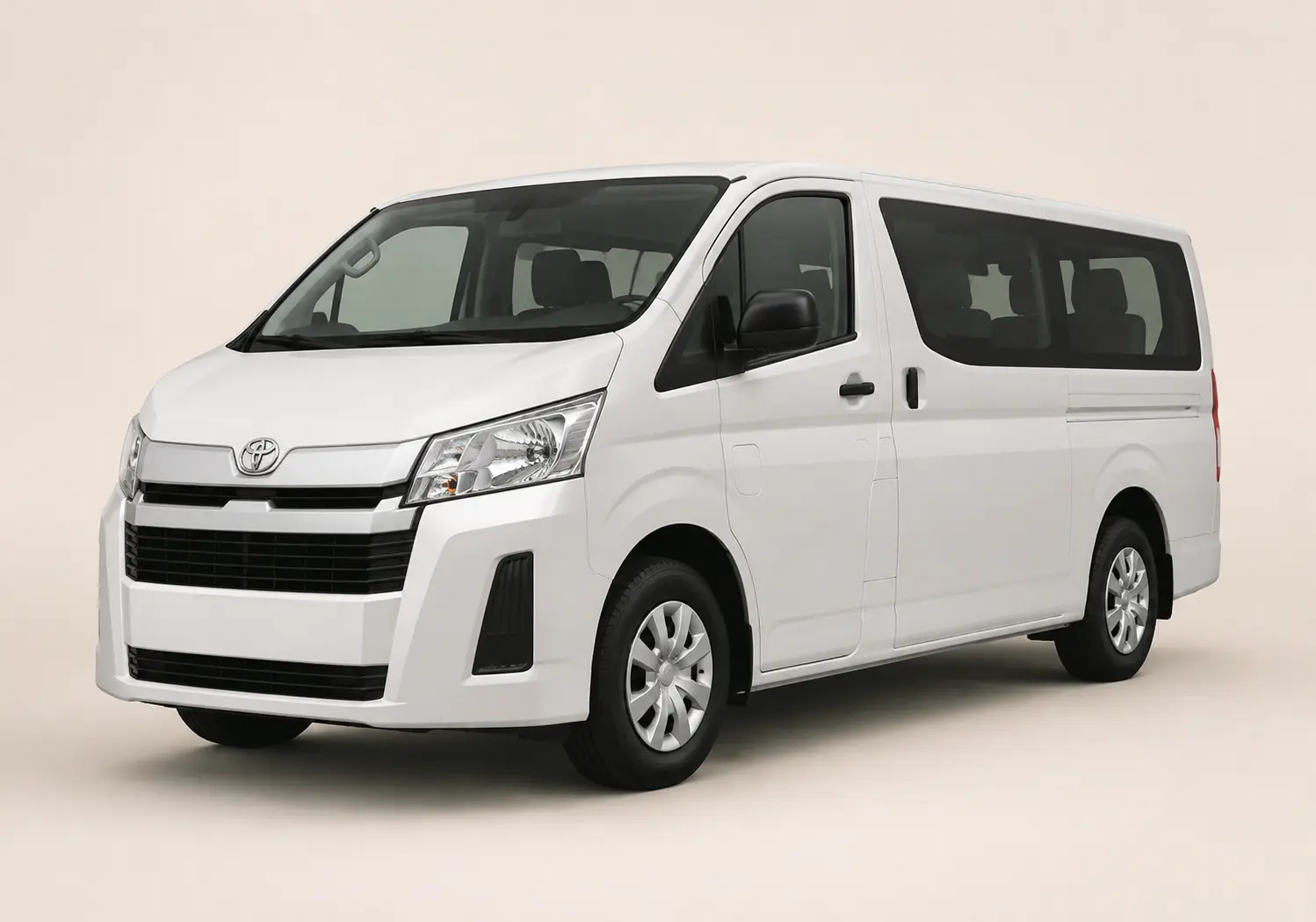 Toyota Hiace van alternative in the Bus World fleet