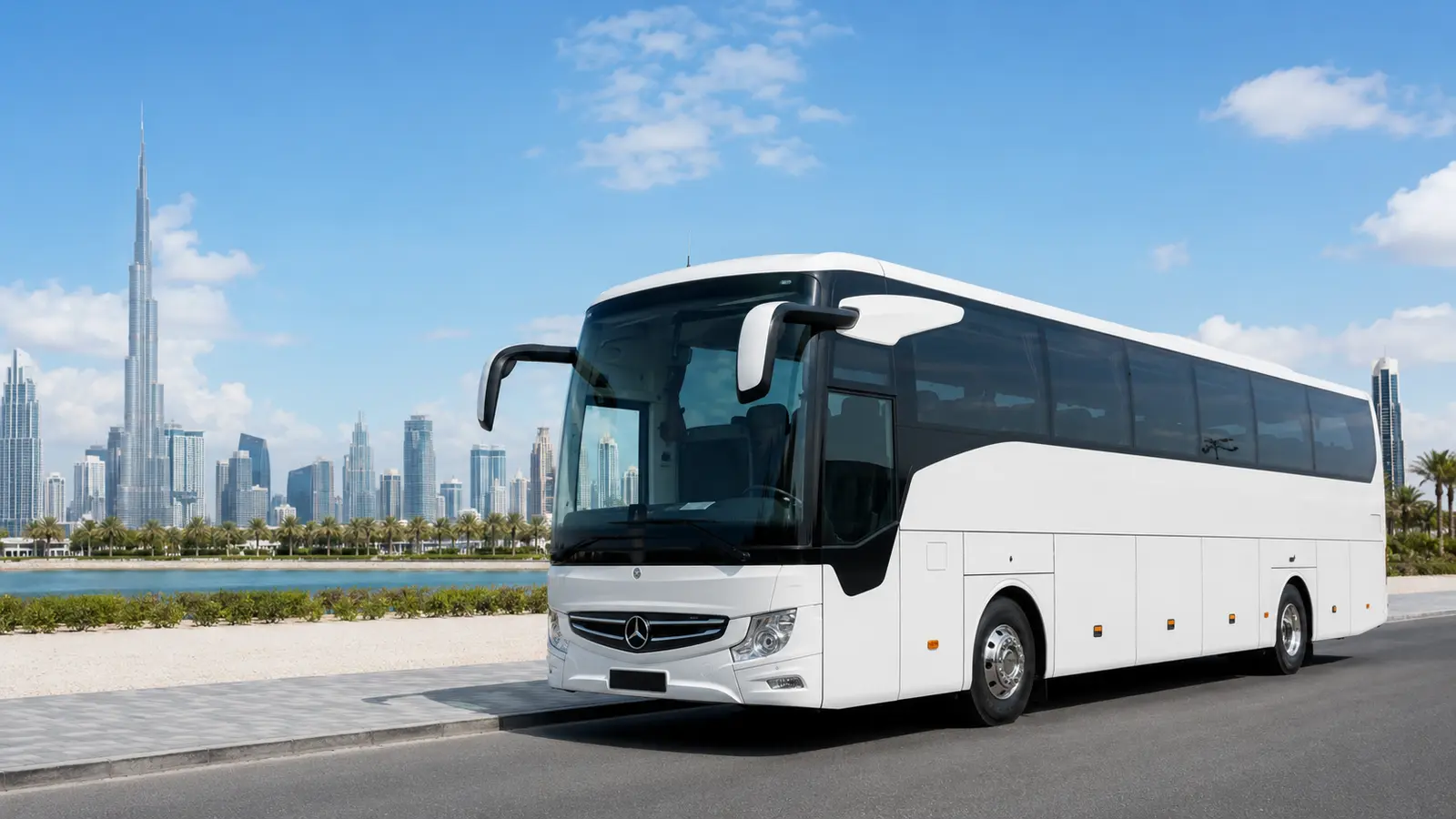 Mercedes-Benz bus and coach available from Bus World in the UAE