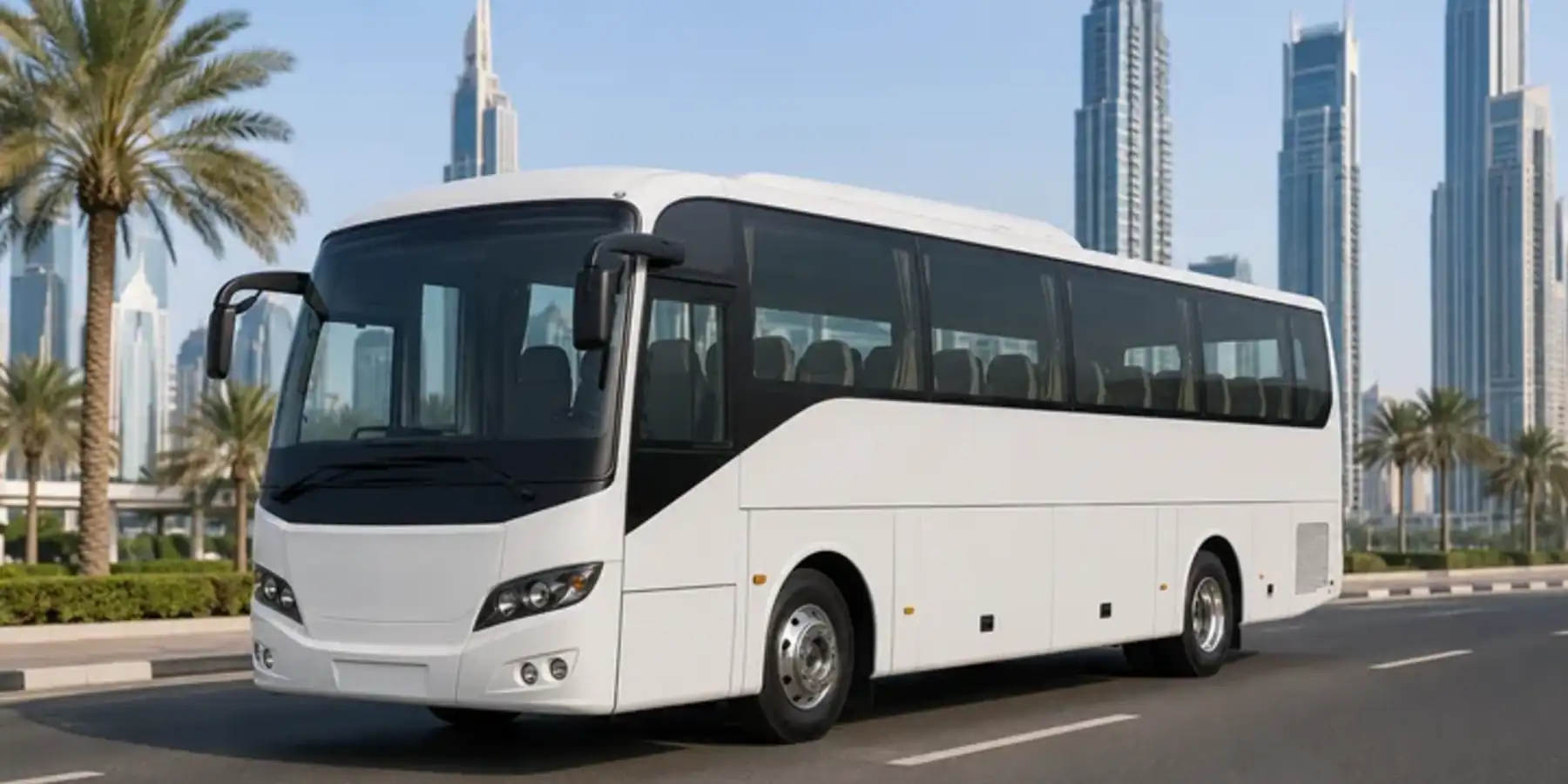 2026 Toyota Coaster 23 seater bus in UAE