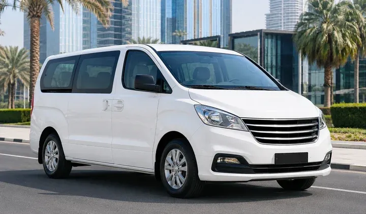 Team Van recommended by Bus World for passenger transport in the UAE