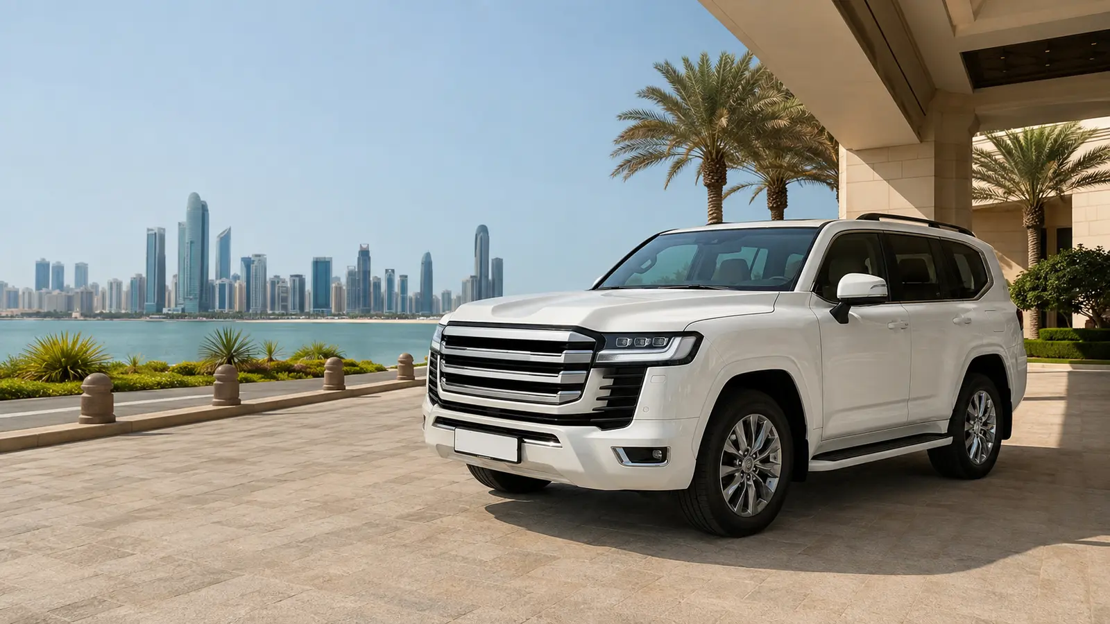 7 seater passenger MPV with driver in Abu Dhabi