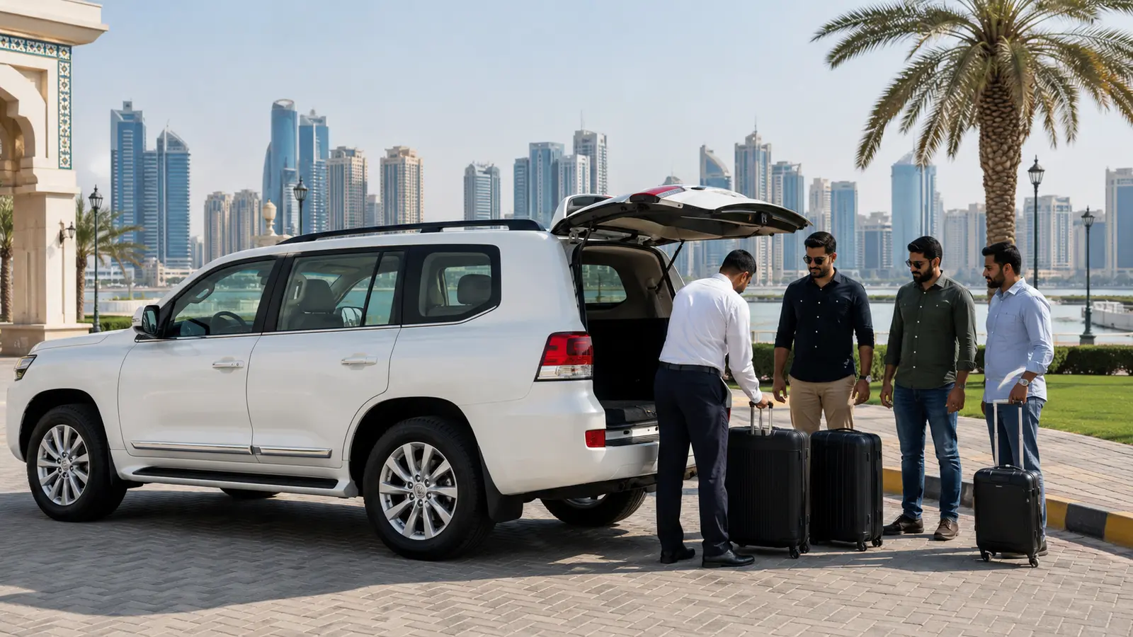 Seven seat MPV for family and business transport in Sharjah