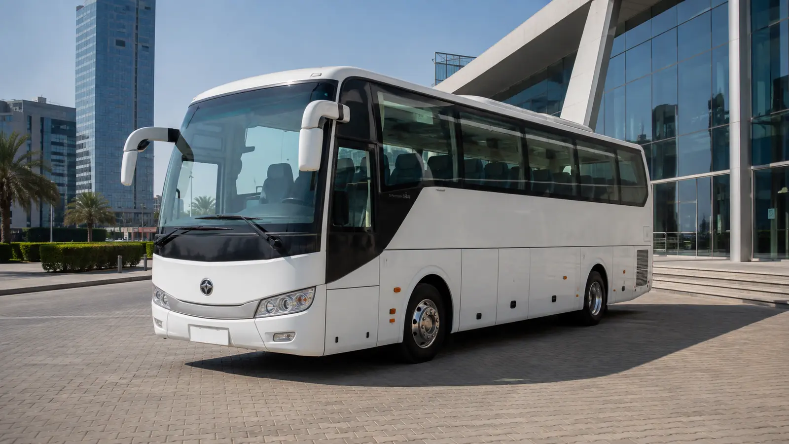 35 seater bus for corporate groups and events in Abu Dhabi