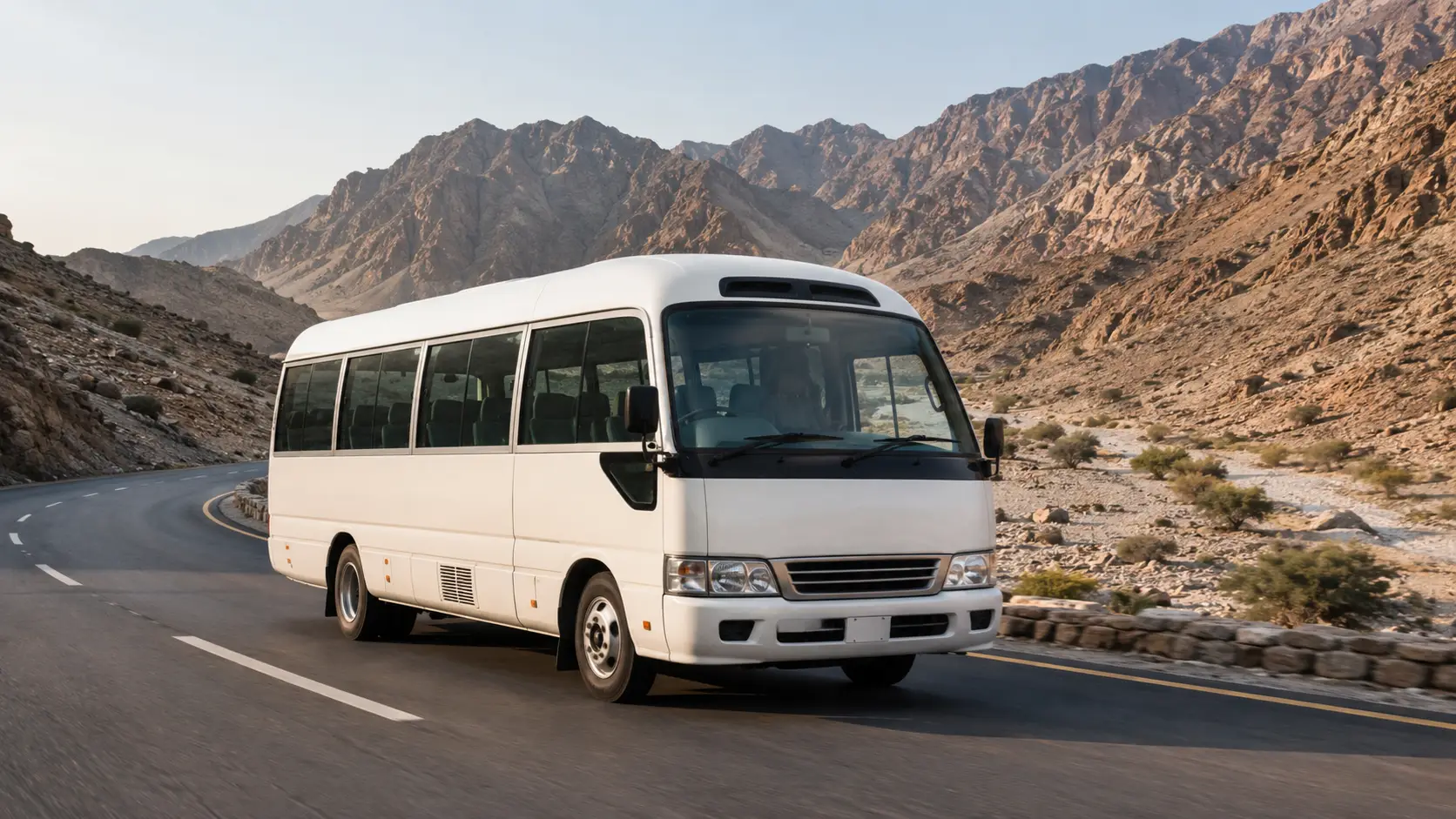 Group transport to Masfout in Ajman emirate