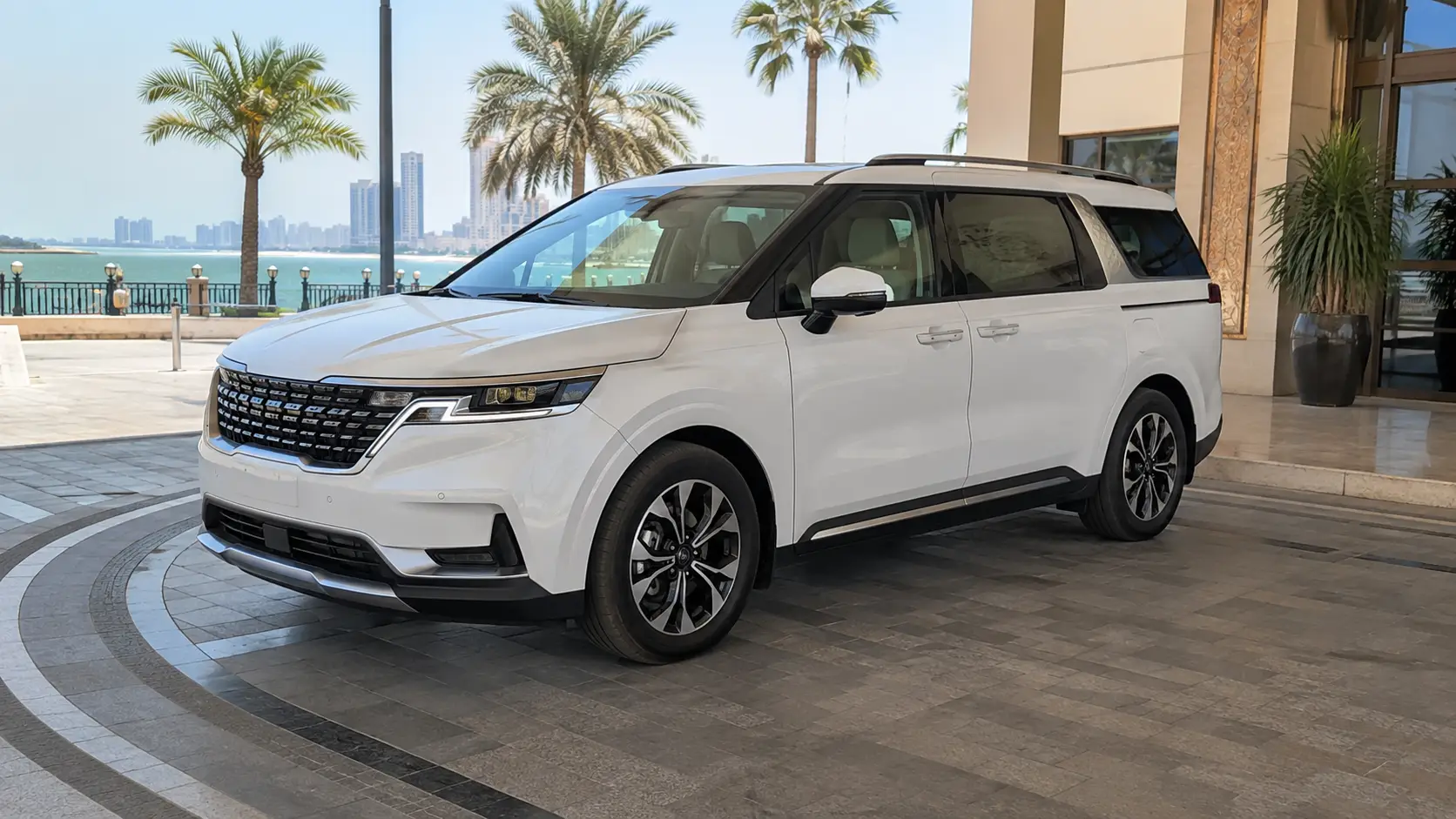 7–8 seater vehicle for small-group transport in Ajman