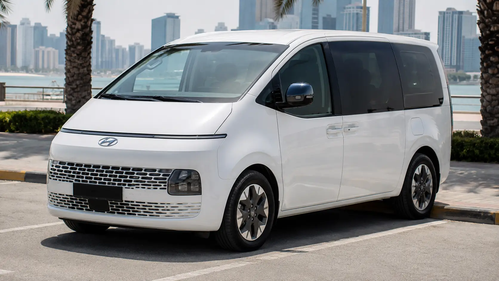9–10 seater vehicle for small-group travel in Ajman