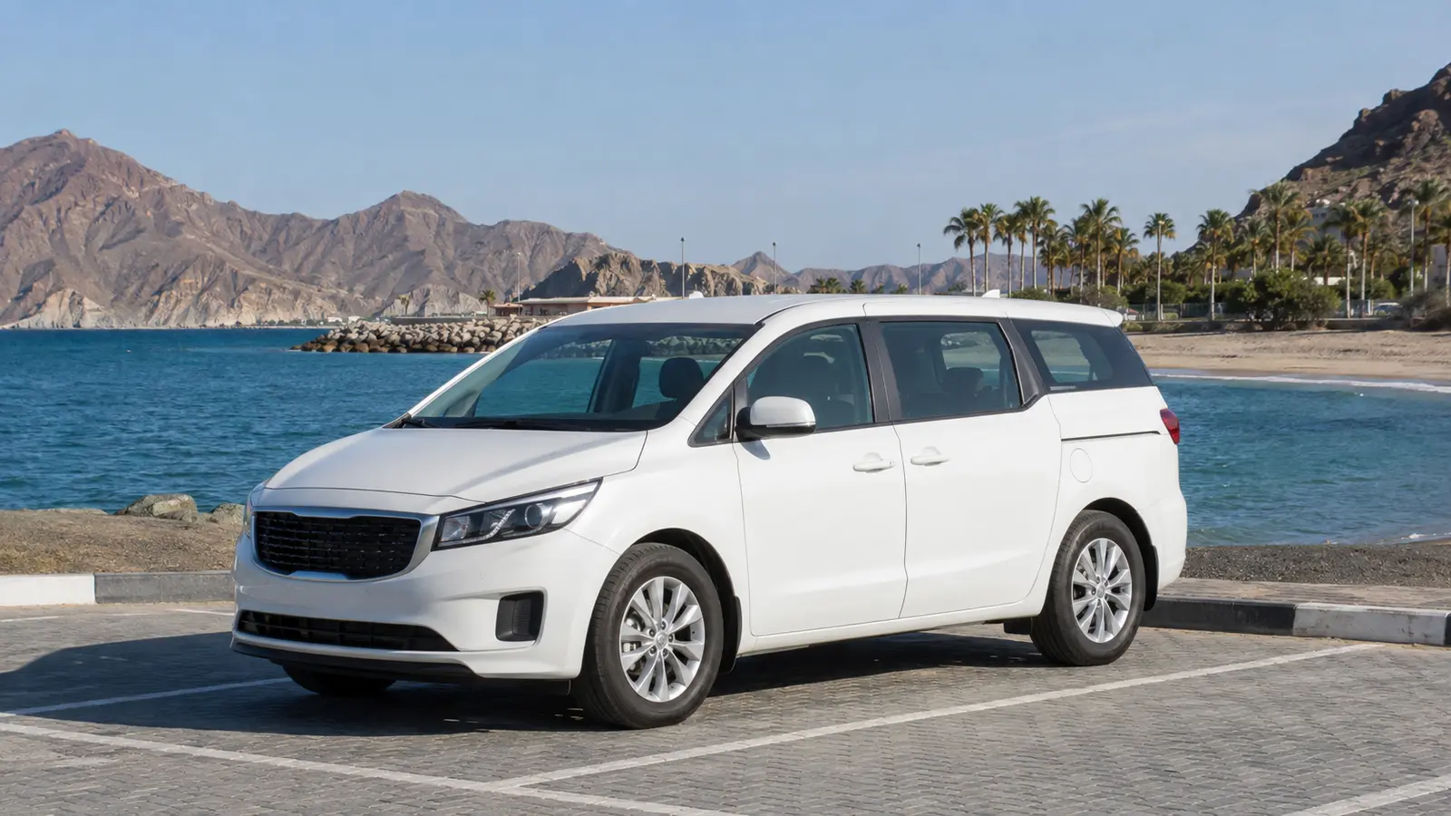 Group transport to Qidfa Beach Fujairah