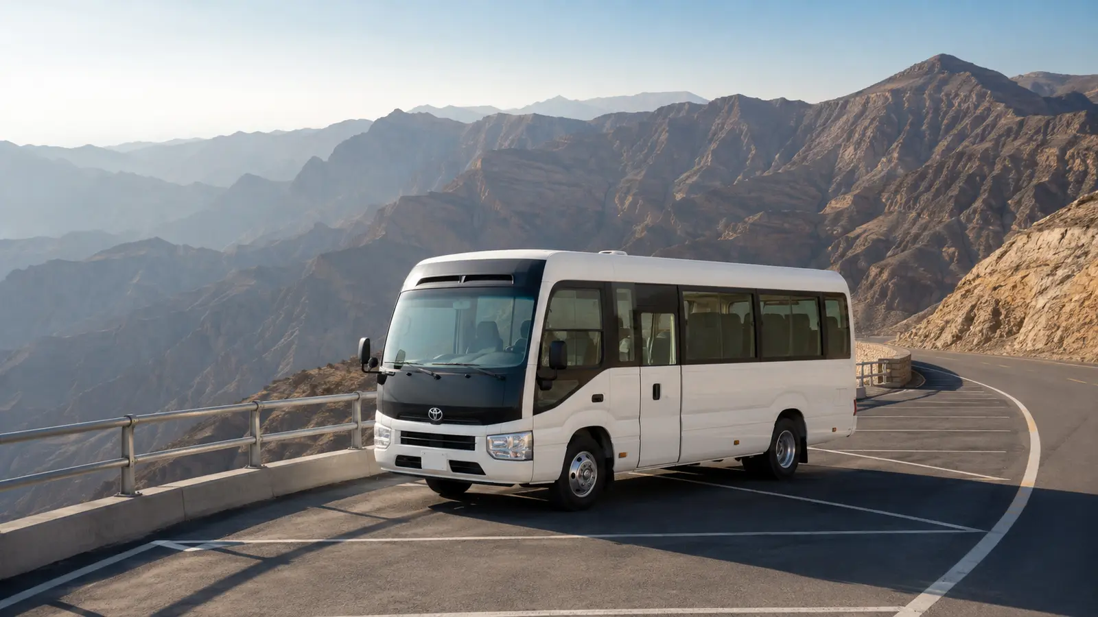 Group transport to Jebel Jais Ras Al Khaimah