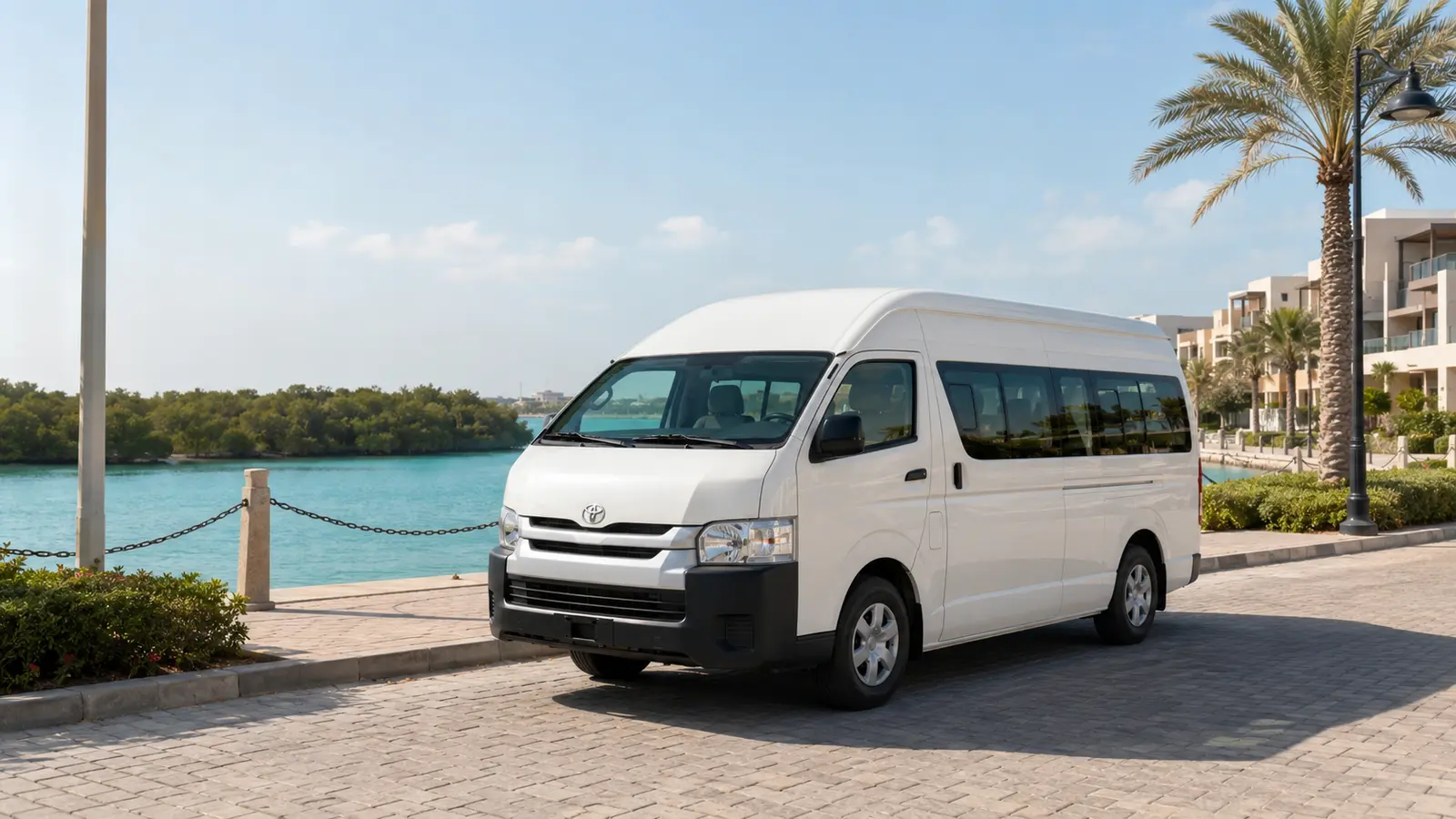 Group transport to Mina Al Arab Ras Al Khaimah