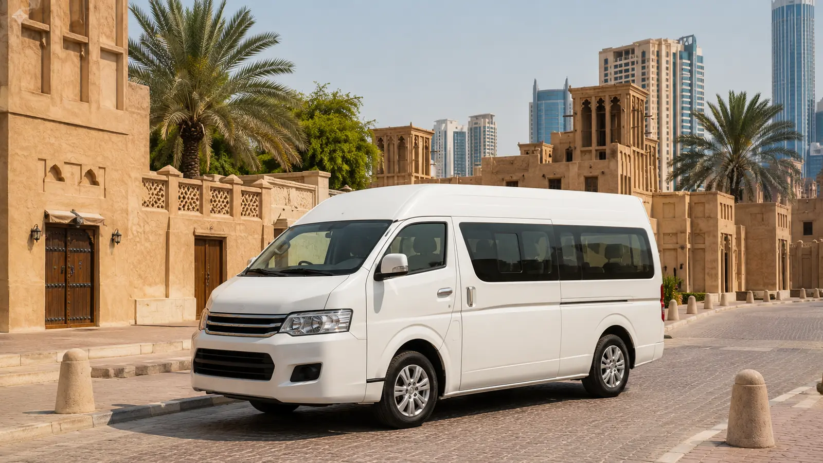 Group transport to Heart of Sharjah heritage area
