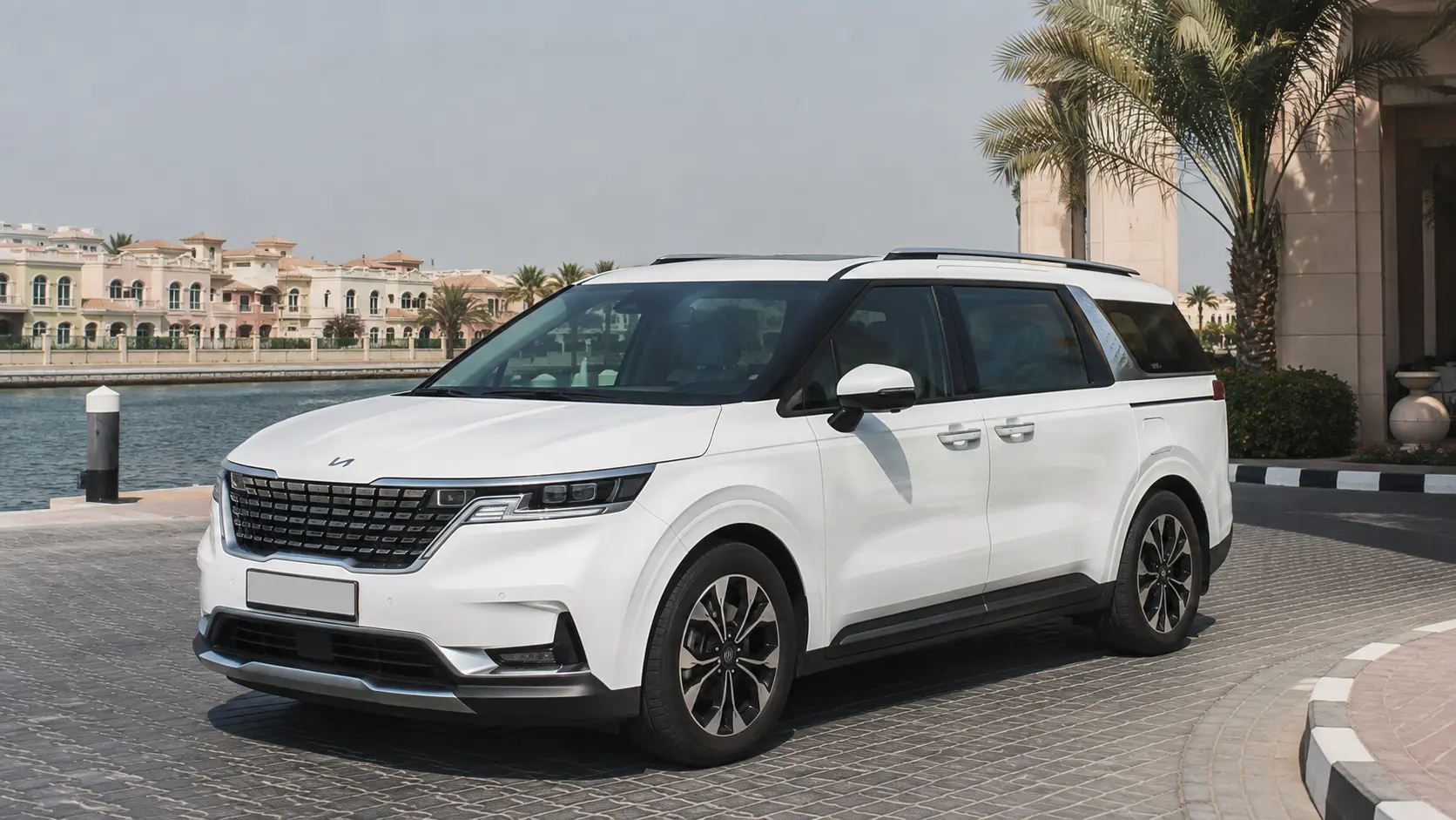 7–8 seater vehicle for small-group transport in Umm Al Quwain