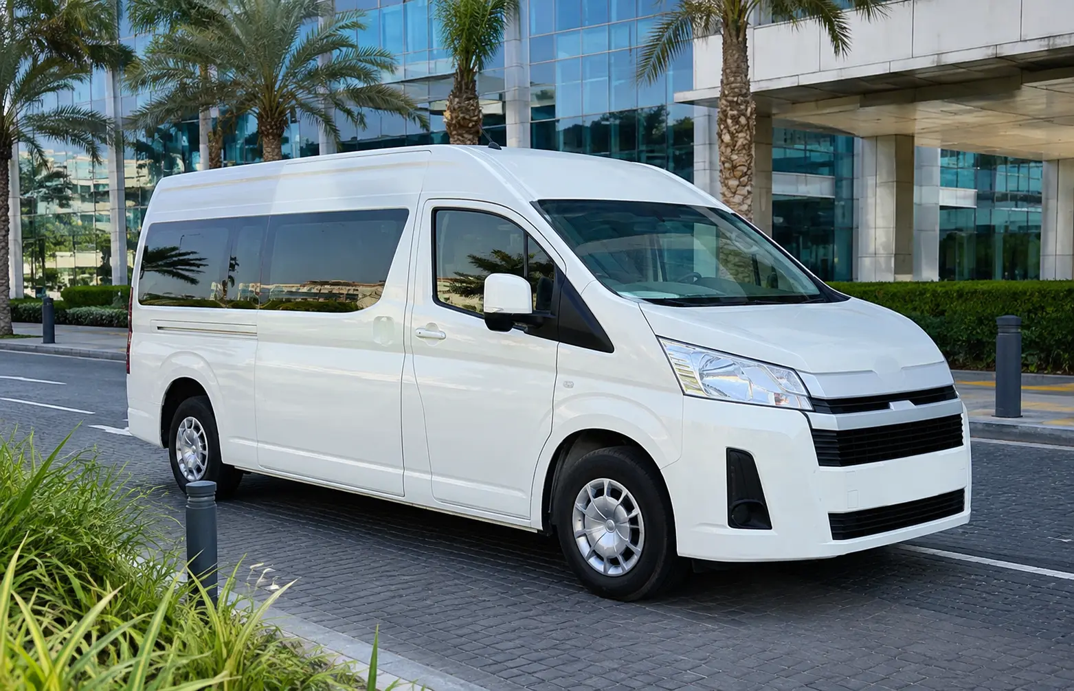Employee and workforce transport vehicle in Dubai